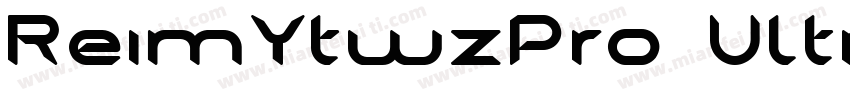 ReimYtwzPro Ultra字体转换